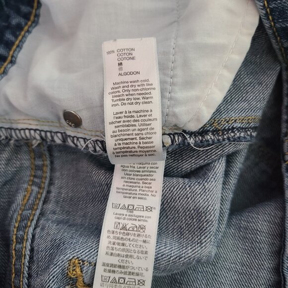 Gap women's blue jean denim short size 10 - Picture 10 of 10